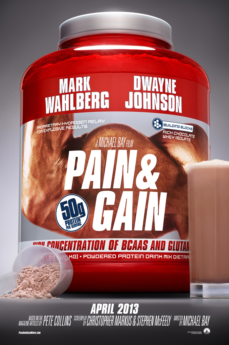 Pain & Gain Teaser Poster